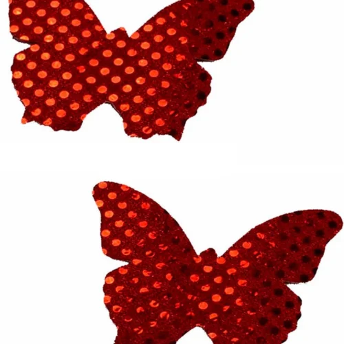 OY Brands Red Butterfly Nipple Pasties