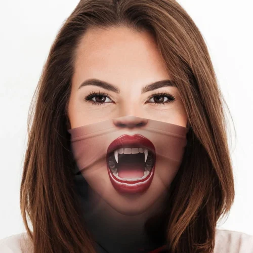 BodyZone Vampire Costume Gaiter Mask