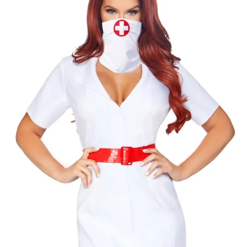 BodyZone Nurse Costume Gaiter Mask
