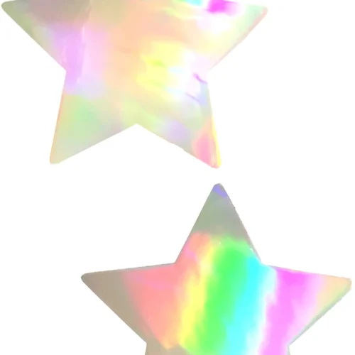 NevaNude Care Bare Stare Holographic Stars Nipple Pasties
