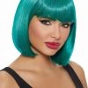 Dreamgirl Teal Wig With Bangs