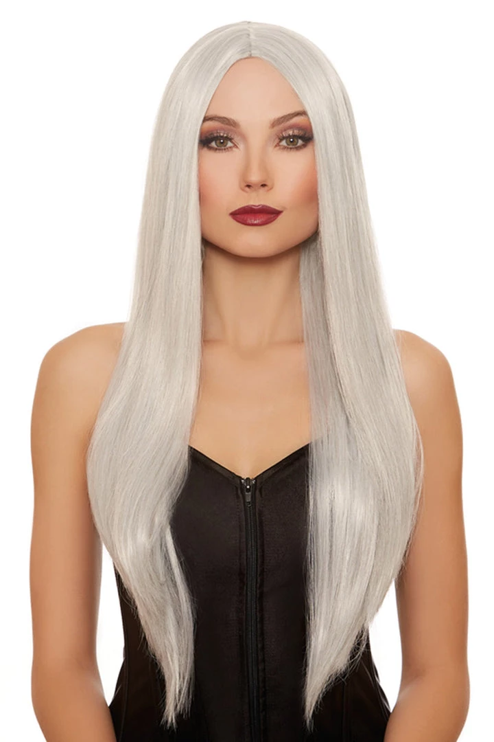 Dreamgirl Accessories Extra Long Grey Wig 1 Dreamgirl Accessories Extra Long Grey Wig