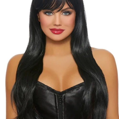 Dreamgirl Accessories Long Layered Black Wig