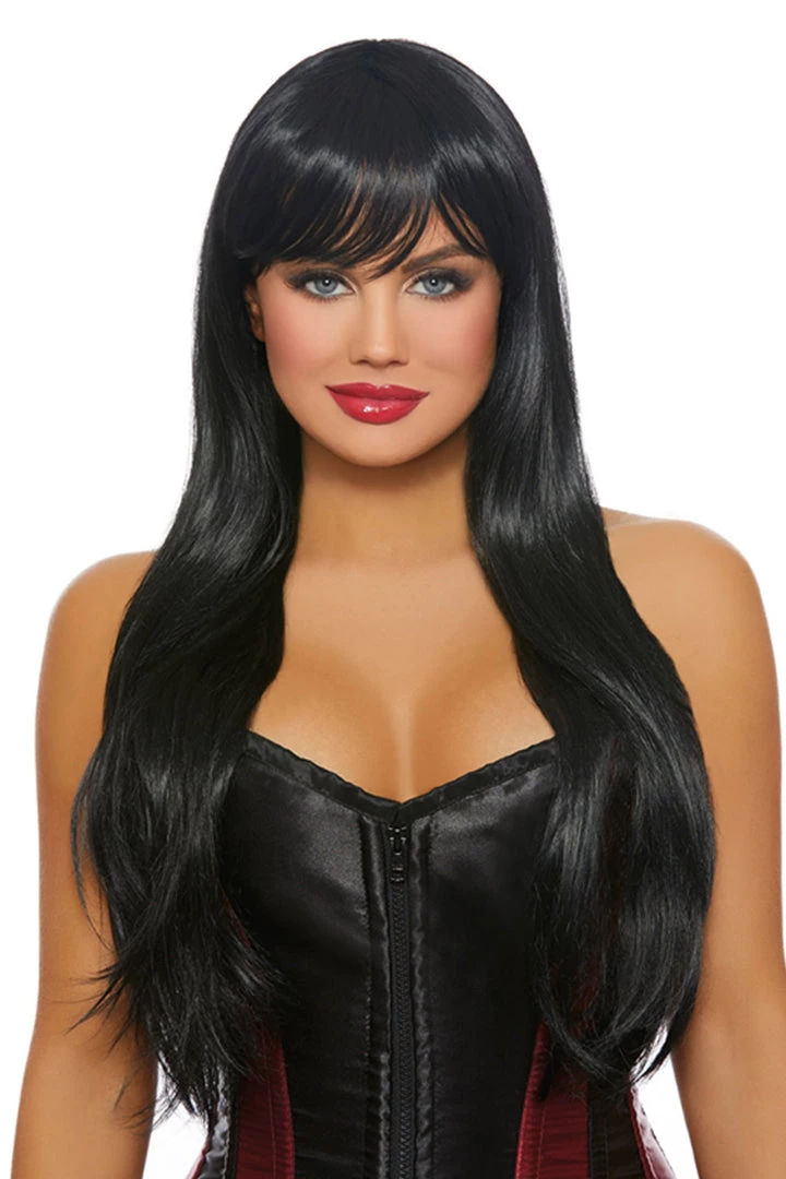 Dreamgirl Accessories Long Layered Black Wig 1 Dreamgirl Accessories Long Layered Black Wig