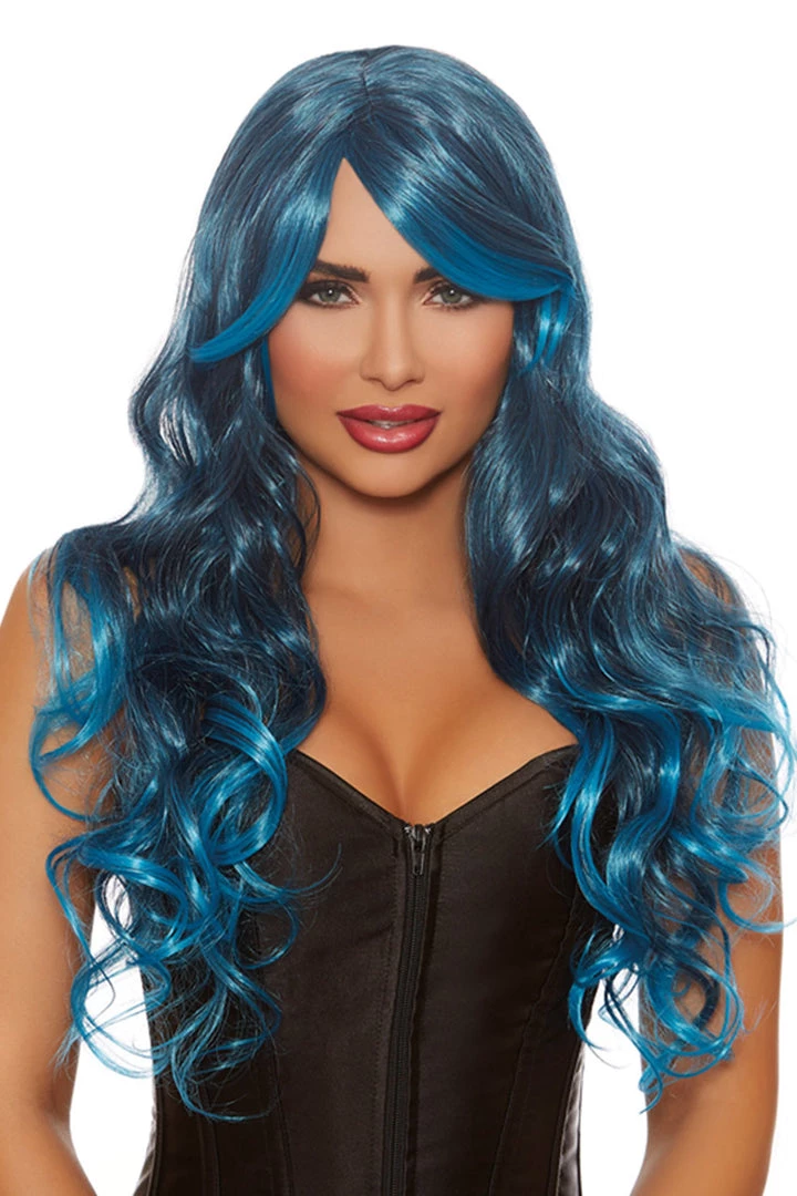 Dreamgirl Long Wavy Ombre' Wig