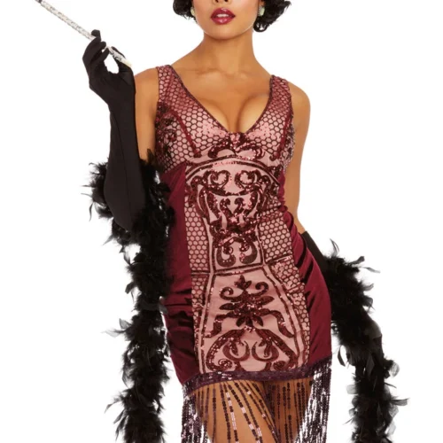 Dreamgirl Sexy Halloween Costumes Vava Voom Flapper Costume