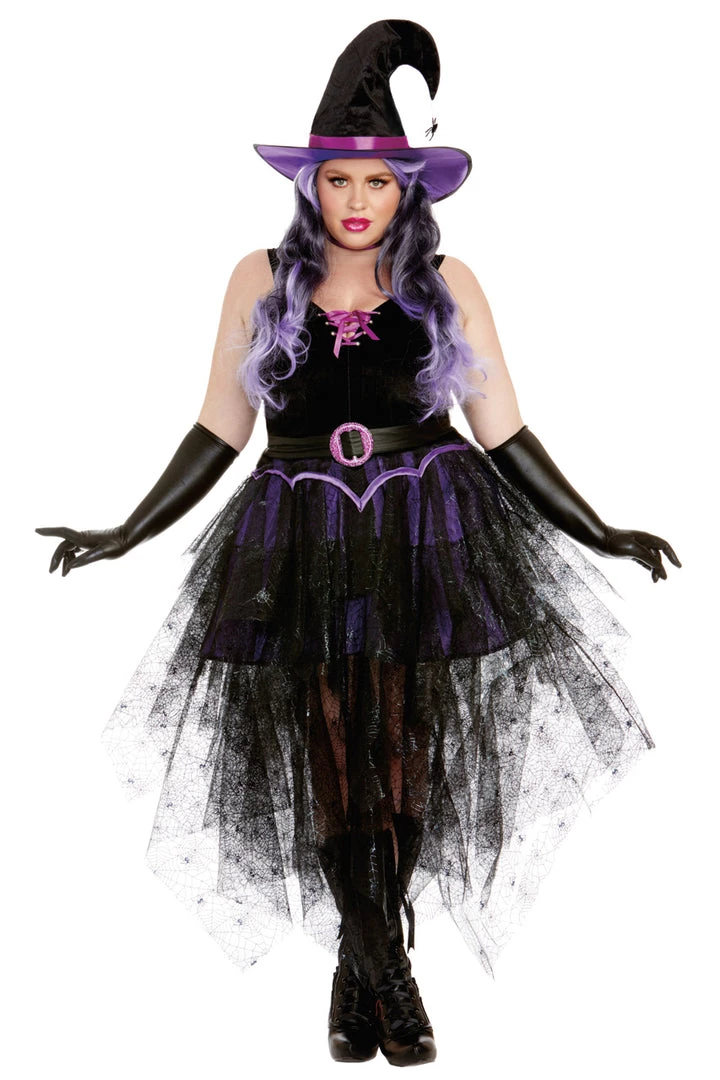 Dreamgirl Plus Size Boo-Tiful Witch Costume 2 Dreamgirl Plus Size Boo-Tiful Witch Costume