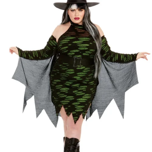 Dreamgirl Plus Size Miss Enchantment Witch Costume