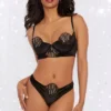 Dreamgirl Art Deco Bra Set Bra Sets