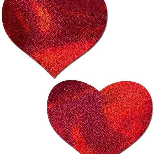 Pastease Everyday Reusable Liquid Red Heart Pasties