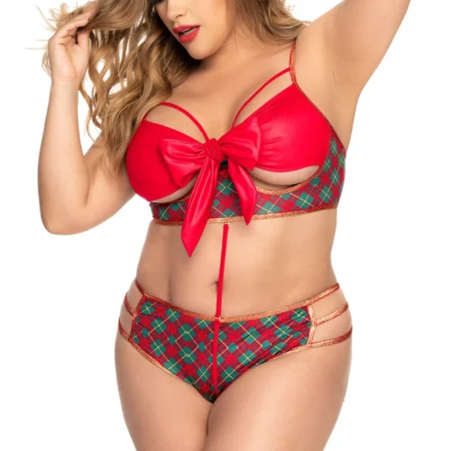 Mapalé Plus Size Present Time Bra Set