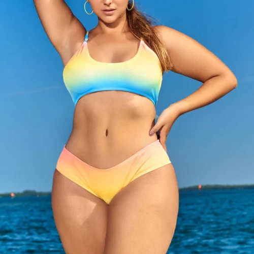Mapalé Plus Size Miami Sunset Sport Bikini