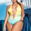 Mapalé Plus Size Miami Sunset Monokini