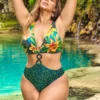 Mapalé Plus Size Wild Bloom Monokini