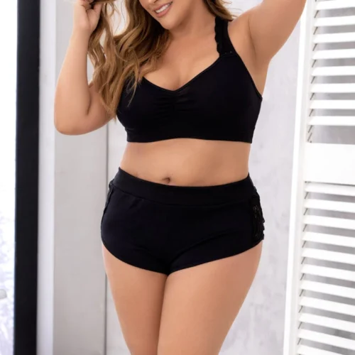 Mapalé Plus Size Lounge Around Pajama Set