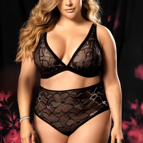 Mapalé Plus Size Lingerie Plus Size Pure Power Bra Set
