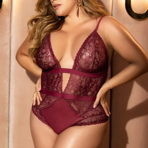 Mapalé Plus Size Make Your Move Teddy