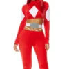 Forplay Plus Size Red Mighty Power Superhero Costume