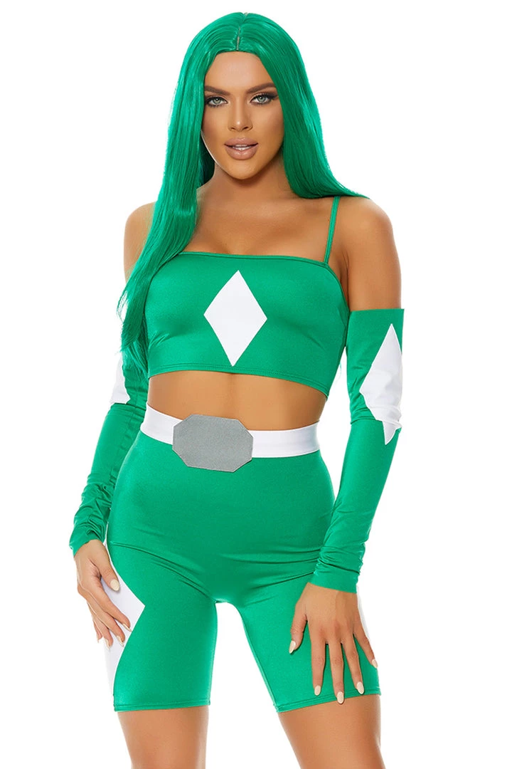 Forplay Green Take The Power Superhero Costume Sexy Halloween Costumes 1 Forplay Green Take The Power Superhero Costume Sexy Halloween Costumes
