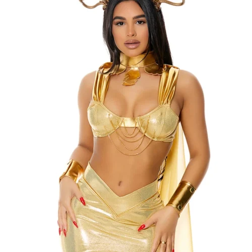 Forplay Plus Size Golden Medusa Costume