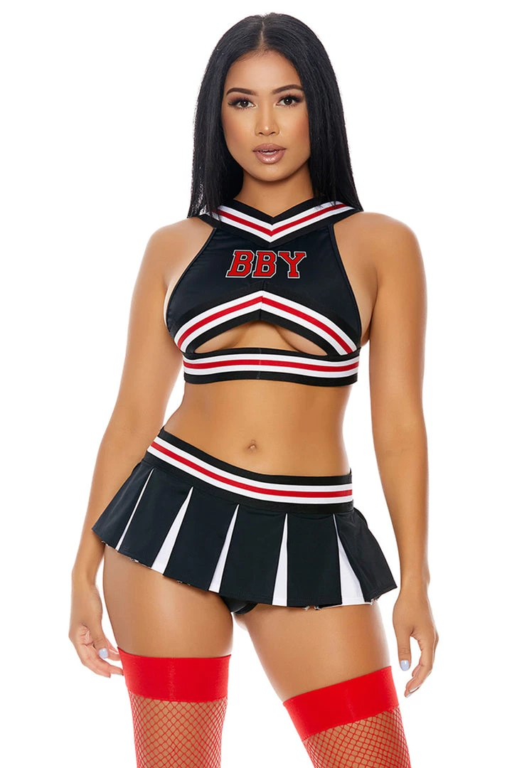 Forplay Good Luck Charm Cheerleader Costume 1 Forplay Good Luck Charm Cheerleader Costume