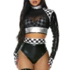 Forplay Fast Lane Racer Costume