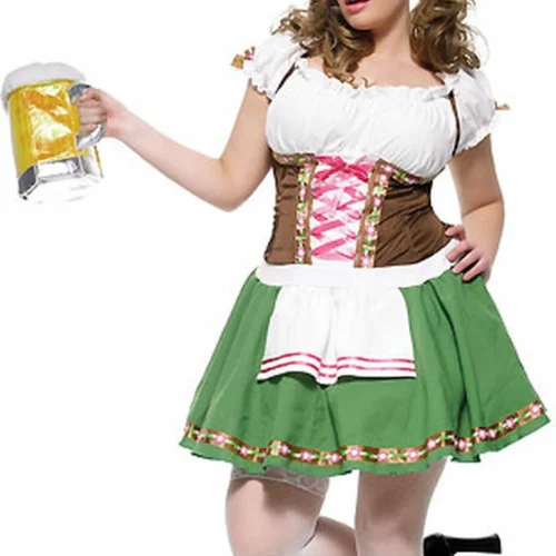 Leg Avenue Plus Size Beer Girl Gretchen Costume