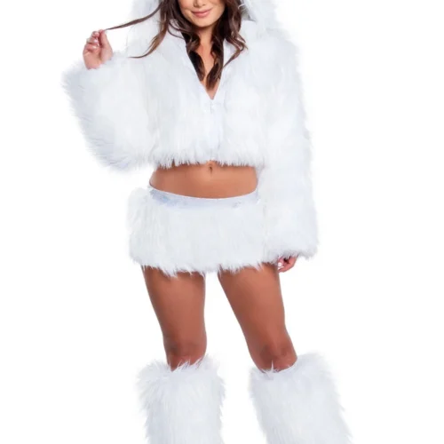 J. Valentine Clothing Furry Light Up Skirt