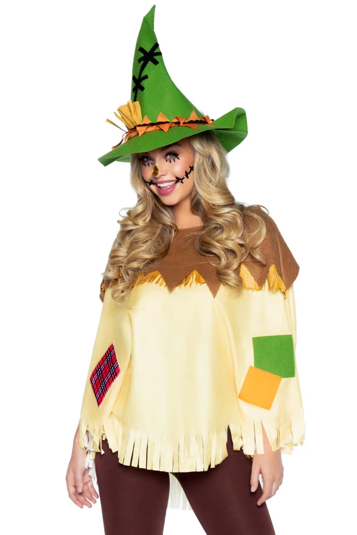 Leg Avenue Sexy Halloween Costumes Scarecrow Poncho 2 Leg Avenue Sexy Halloween Costumes Scarecrow Poncho