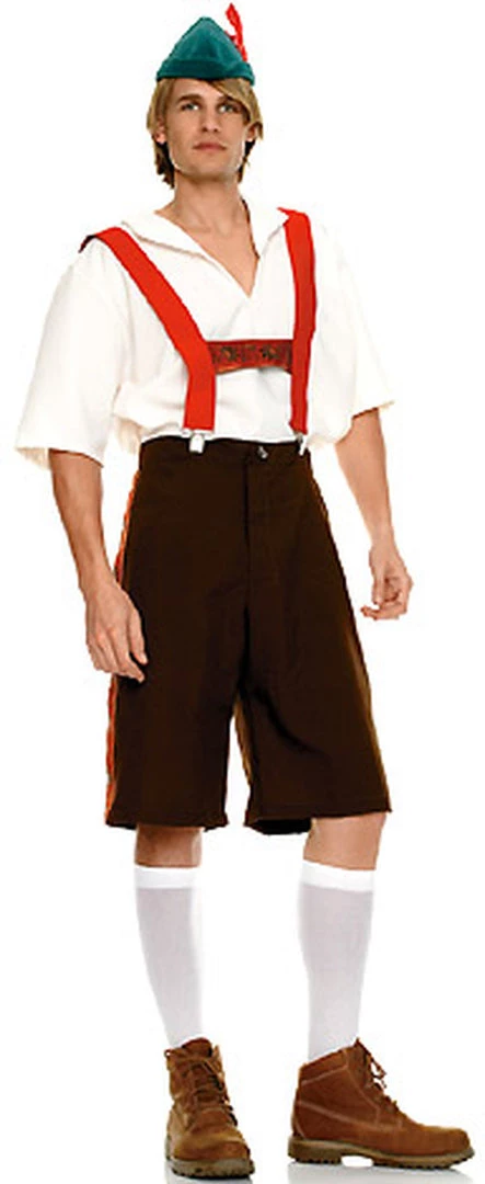 Leg Avenue Sexy Halloween Costumes Men's Lederhosen Costume