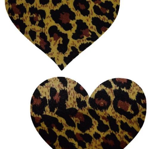 GE Apparel Leopard Heart Pasties