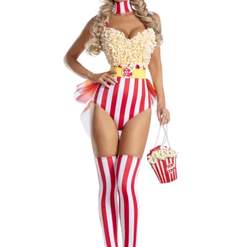 Party King POP Babe Popcorn Costume Sexy Halloween Costumes