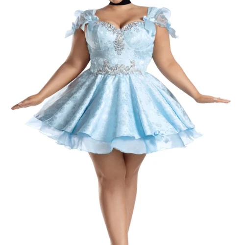 Party King Plus Size Lost Slipper Princess Costume