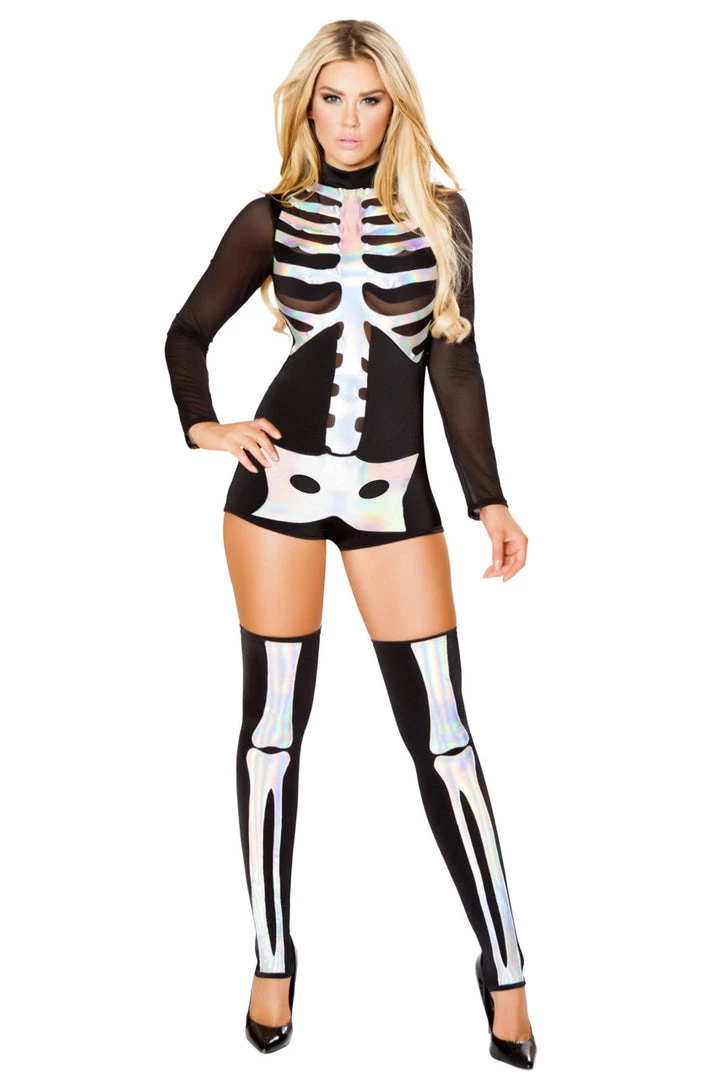 Roma Costume Jackie Skeleton Costume 1 Roma Costume Jackie Skeleton Costume