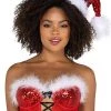 Roma Costume Red Sequin Santa Hat Accessories