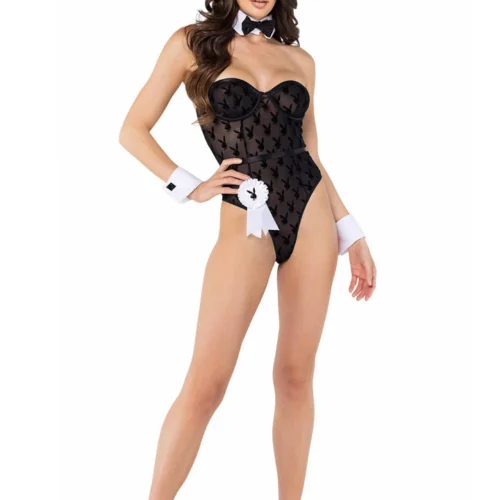 Roma Costume Sheer Playboy Bunny Costume Lingerie Costumes 6 Roma Costume Sheer Playboy Bunny Costume Lingerie Costumes