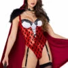 Roma Costume Playboy Enchanted Forest Red Riding Costume Sexy Halloween Costumes