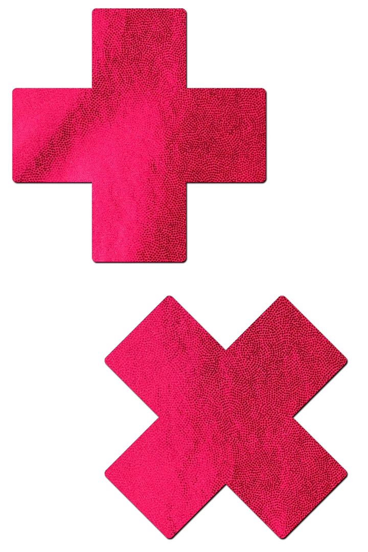Pastease Liquid Red Cross Nipple Pasties 1 Pastease Liquid Red Cross Nipple Pasties
