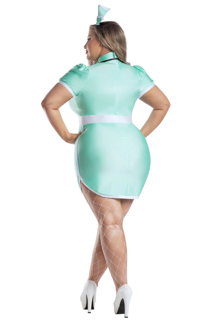 Starline Costume Plus Size Sexy Scrubs Nurse Costume 1 Starline Costume Plus Size Sexy Scrubs Nurse Costume
