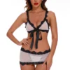 H.O.T By Shirley Of Hollywood Bra Sets Sheer Dots Lingerie Set