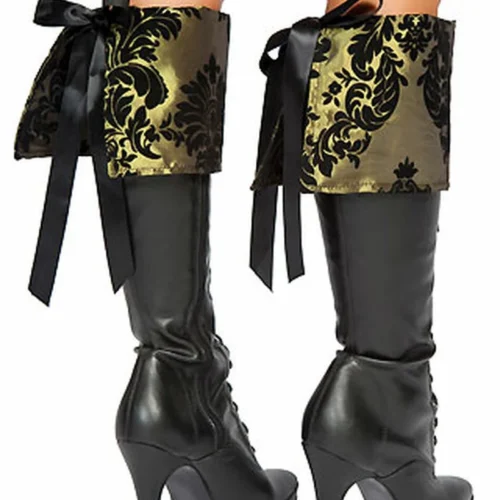 Roma Costume Tea Party Boot Cuffs Boot Covers