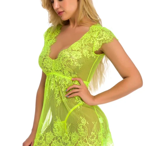 3WISHES Lingerie Lacy Cap Sleeve Babydoll 14 3WISHES Lingerie Lacy Cap Sleeve Babydoll