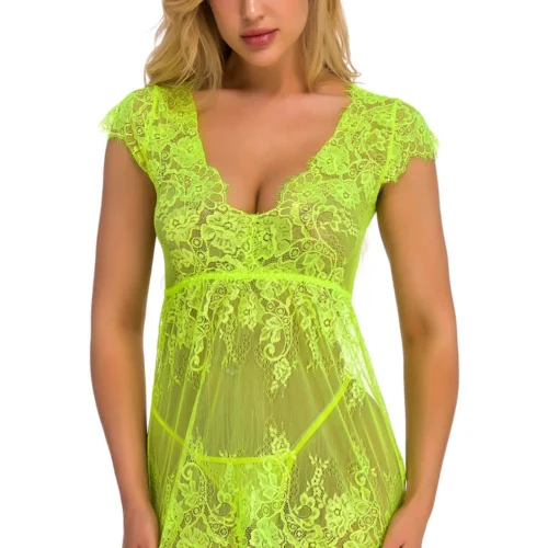 3WISHES Lingerie Lacy Cap Sleeve Babydoll 15 3WISHES Lingerie Lacy Cap Sleeve Babydoll