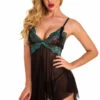 3WISHES Lingerie Pure Romance Babydoll