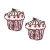 3WISHES Glitter Cupcake Pasties Lingerie