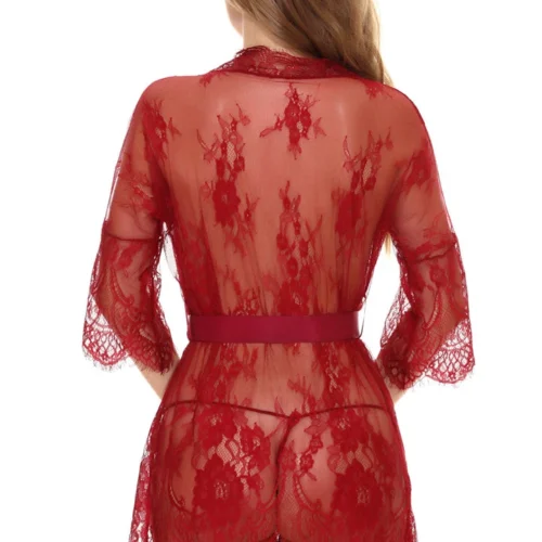 3WISHES Rosy Red Robe 8 3WISHES Rosy Red Robe