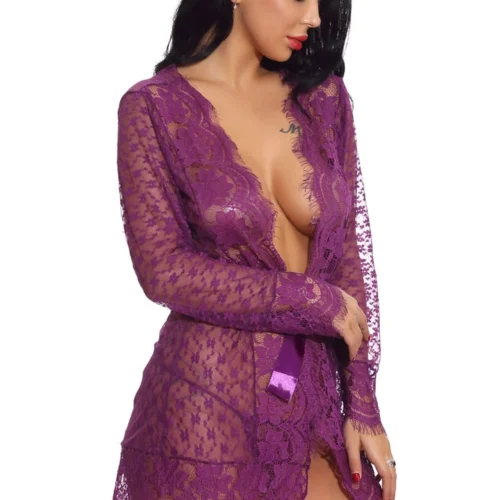 3WISHES Lovely Lace Robe 12 3WISHES Lovely Lace Robe