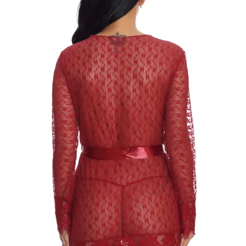 3WISHES Lovely Lace Robe Sleepwear