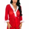 3WISHES Robes Sexy Santa Robe