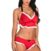 3WISHES Christmas Eve Cutie Set Bra Sets